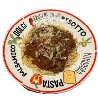 (bolognesesaus,parmaazense kaas)