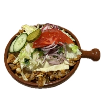 Kapsalon kip kebap