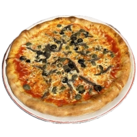 ansjovis, kappertjes, olijven